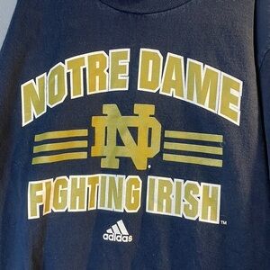 Norte dame fighting Irish long sleeve tee shirt